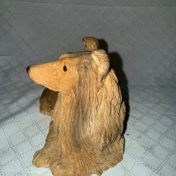 Classic Critters 1984 Collie Dog Statue - Picture 2 of 5